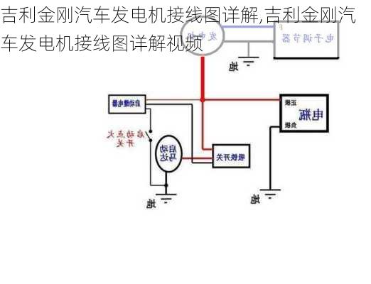 吉利金刚汽车发电机接线图详解,吉利金刚汽车发电机接线图详解视频