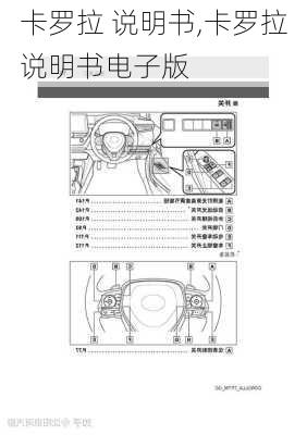 卡罗拉 说明书,卡罗拉说明书电子版